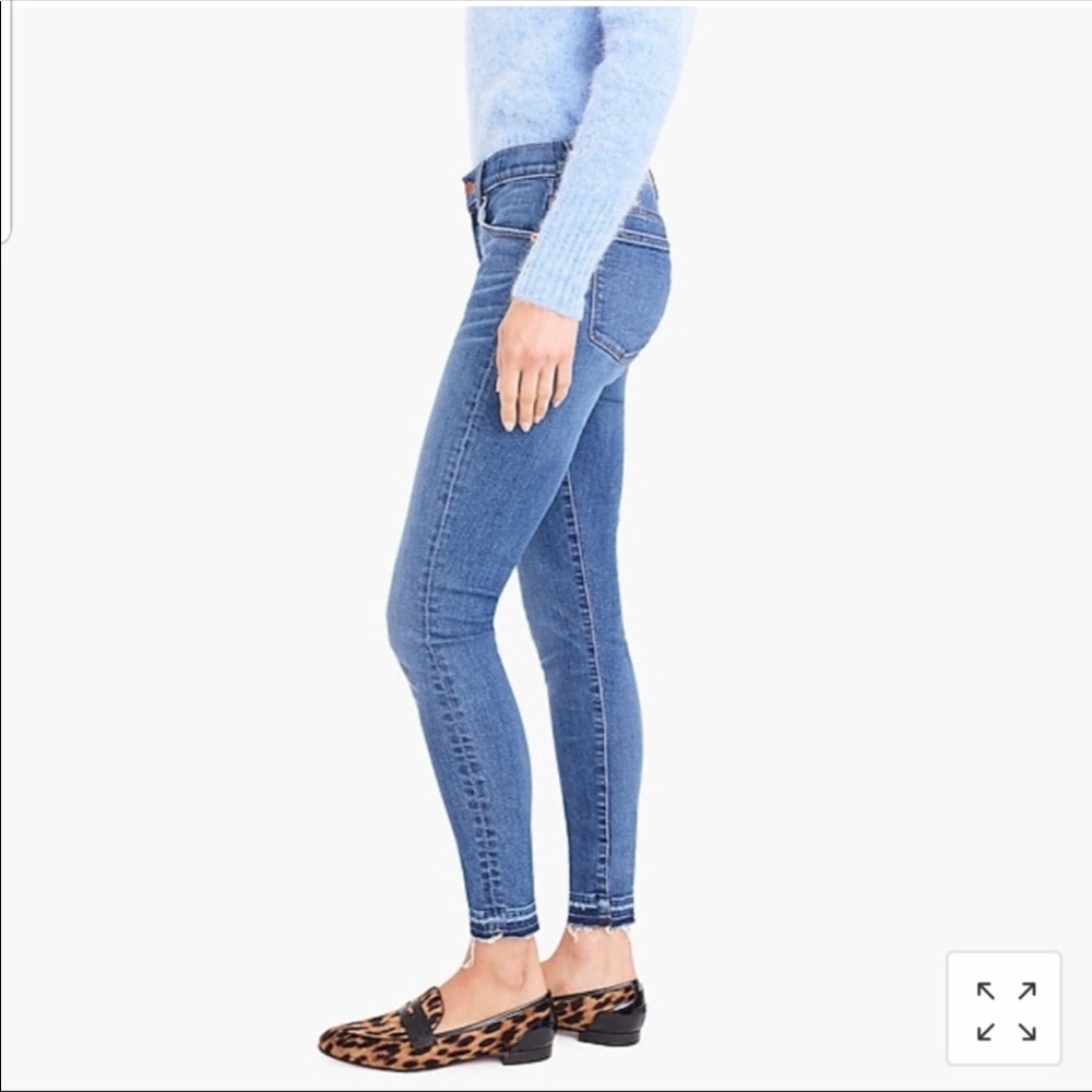 J Crew Toothpick Skinny Ankle Jeans - Picture 2 of 8
